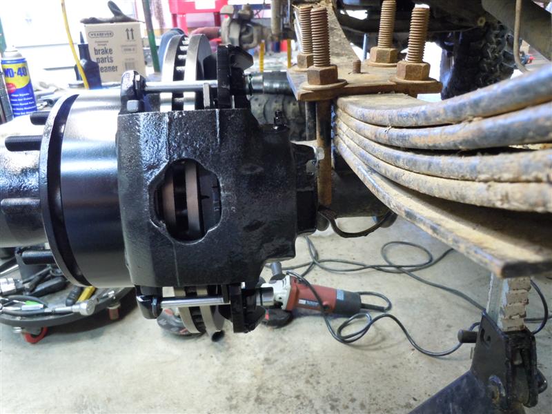 Ford dually disc brake conversion